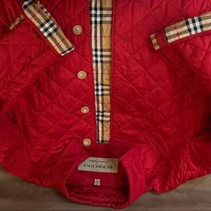 Official Burberry diamond quilted woman’s jacket